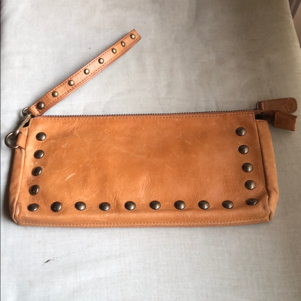 Nordstrom leather wristlet